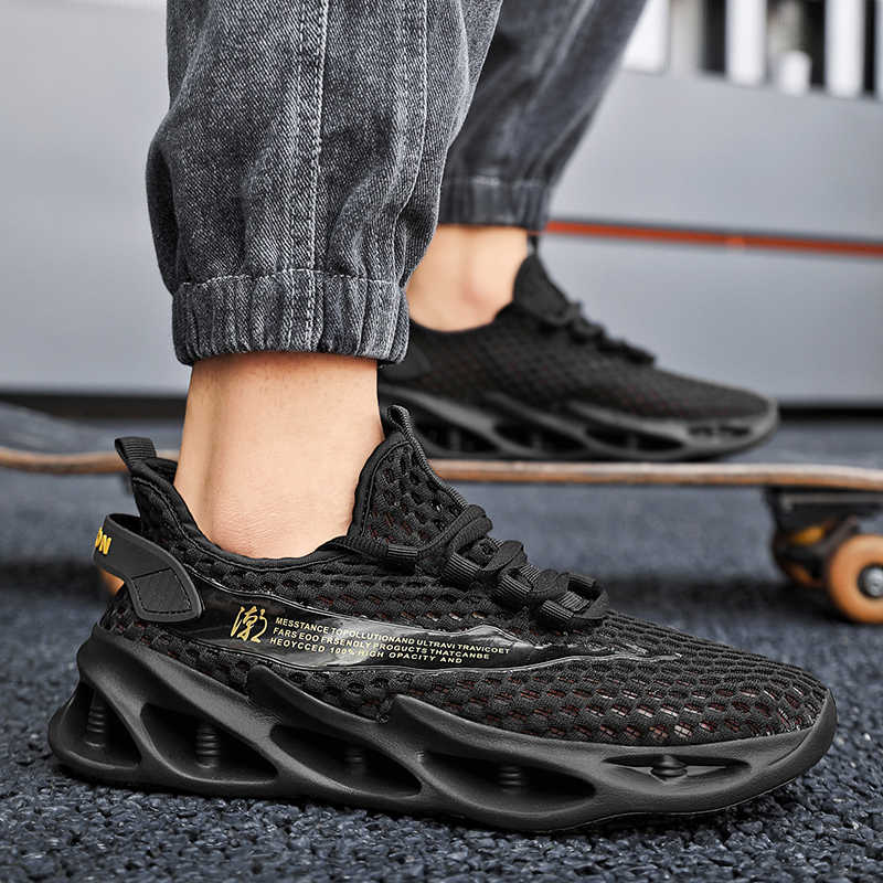 Men Shoes Most Expensive - Kalın Topuklu Erkek Şeffaf Spor Ayakkabısı