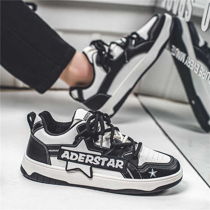 Men'S Shoes Basketball - Yuvarlak Burun Kauçuk Taban Sevimli Spor