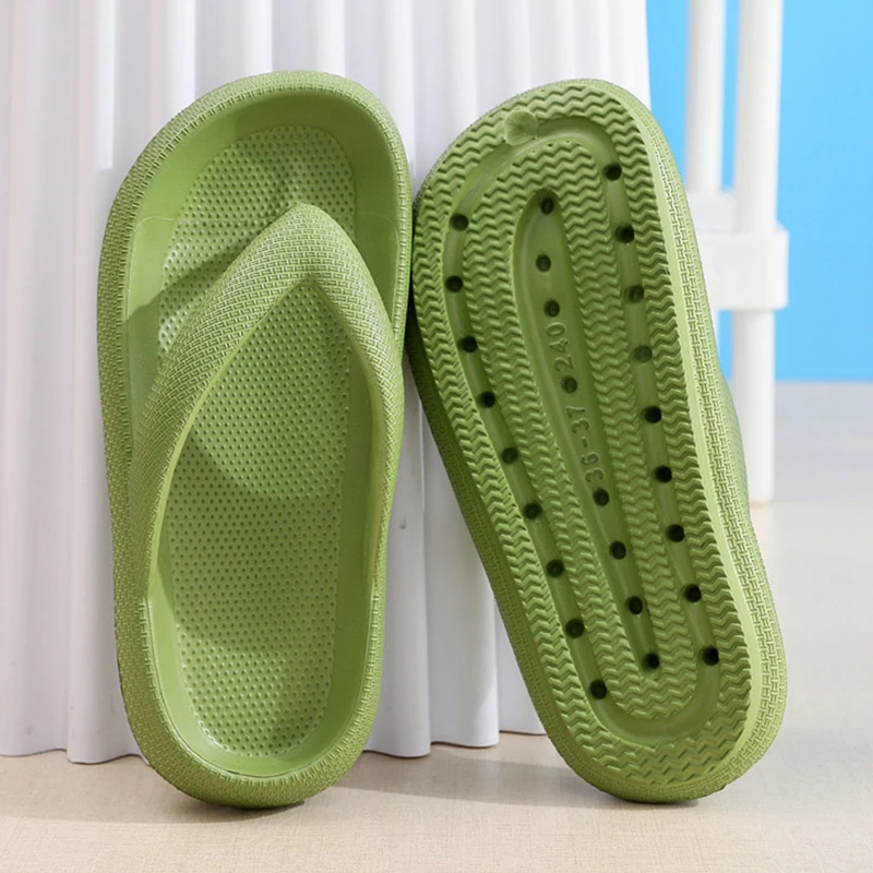 Men'S Shoes Slip On - Kaymaz Platform Parmak Arası Terlikler Kadın