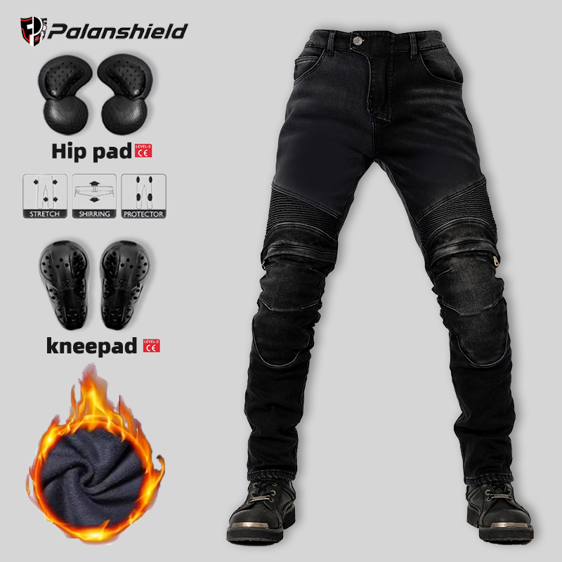 Men'S Shoes With Jeans - Kışlık Motosiklet Pantolonu sıcak Erkekler için