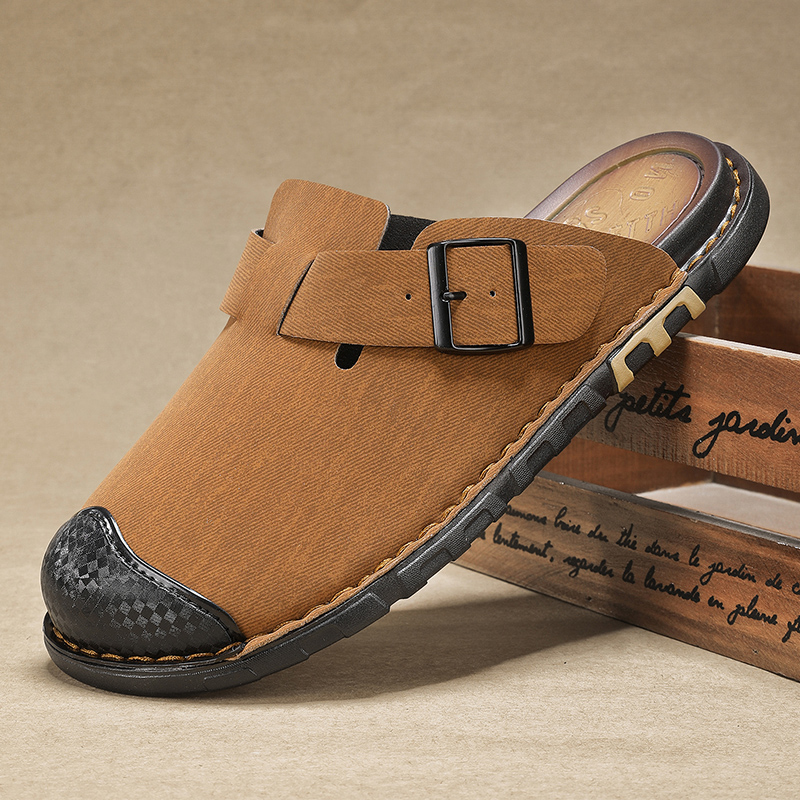 Men Shoes Size 46 - Erkek Ayakkabı Sandalet Yaz Pu Deri