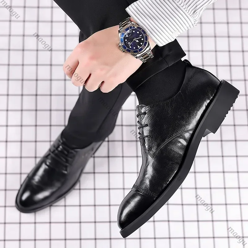 El işi Ayakkabı Erkekler Oxfor - Oxford Brogue Leather incelemesi ve fiyatı
