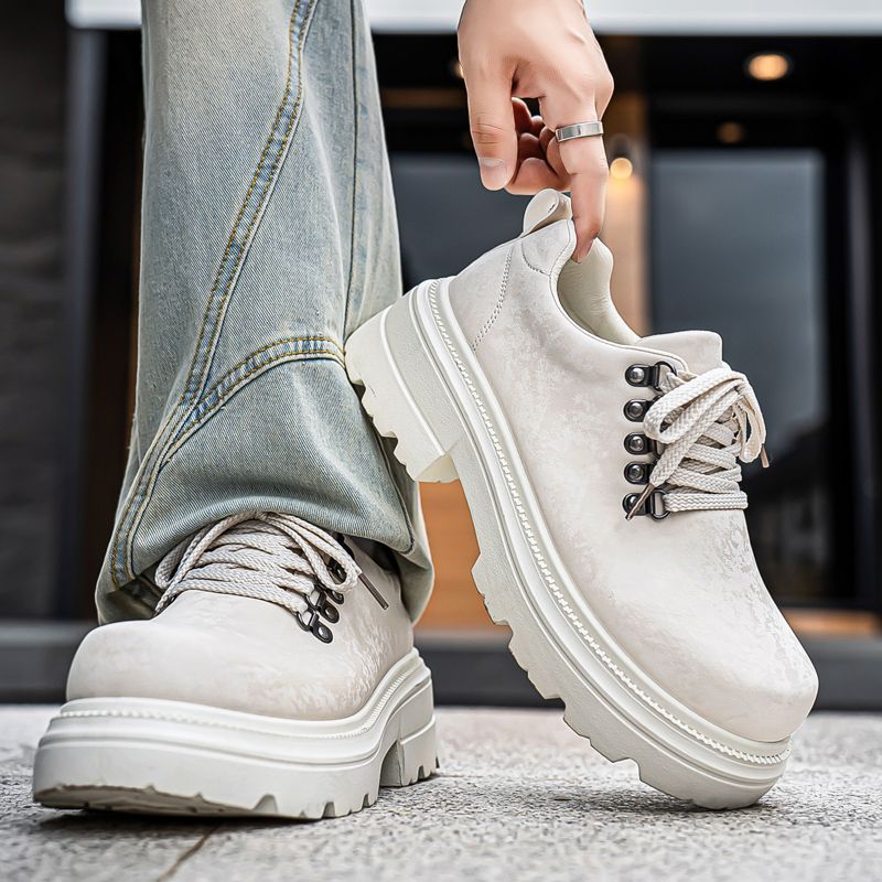 Kışlık Erkek Retro İngiliz Tar - Men'S Shoes Increase Height incelemesi ve fiyatı