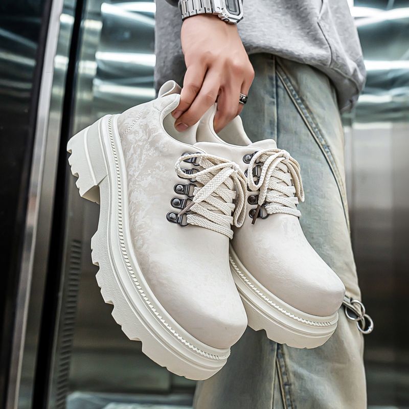 Kışlık Erkek Retro İngiliz Tar - Men'S Shoes Increase Height incelemesi ve fiyatı