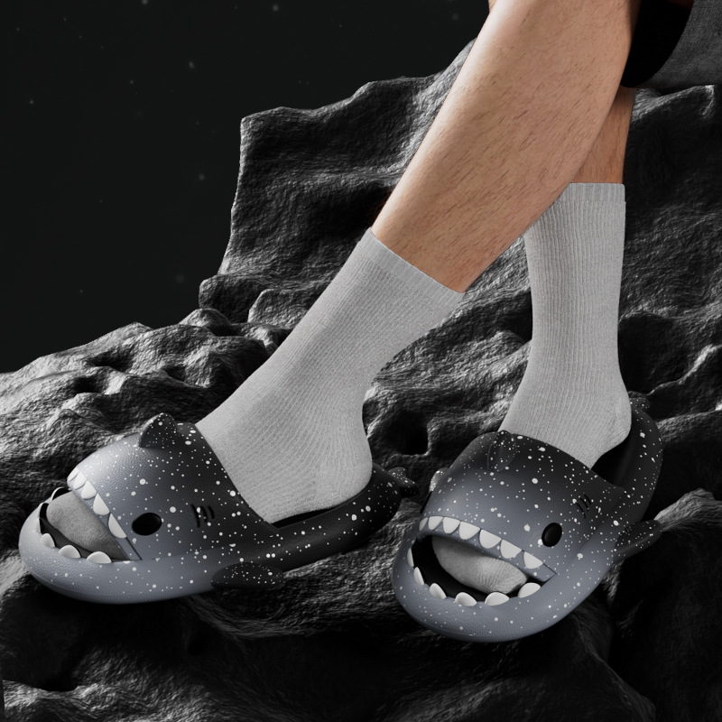 Sevimli Karikatür Köpekbalığı  - Men'S Shoes Slip On incelemesi ve fiyatı