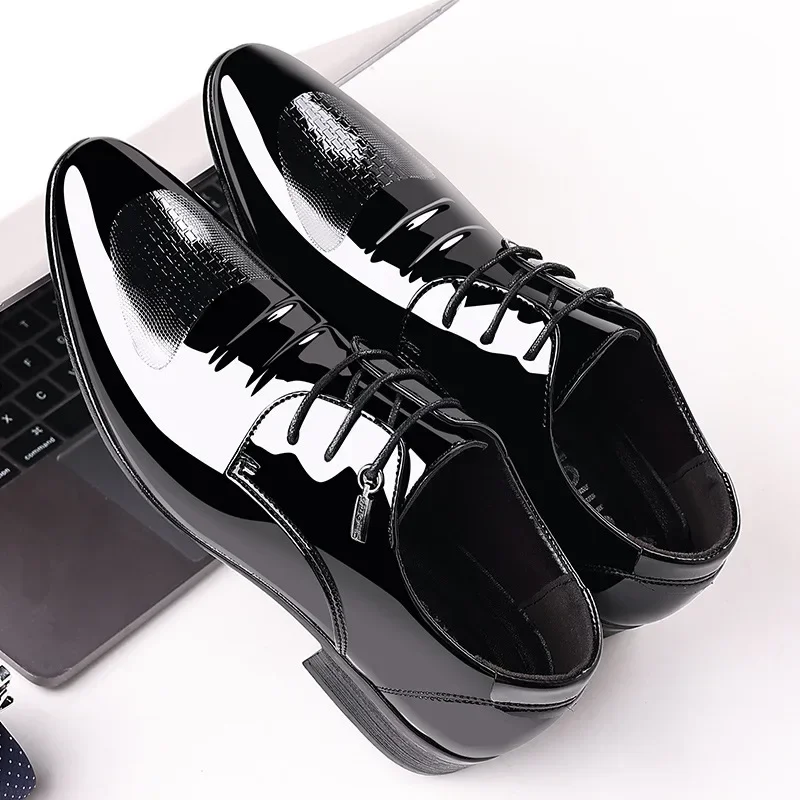 Trend klasik erkekler elbise a - Oxford Brogue Leather incelemesi ve fiyatı