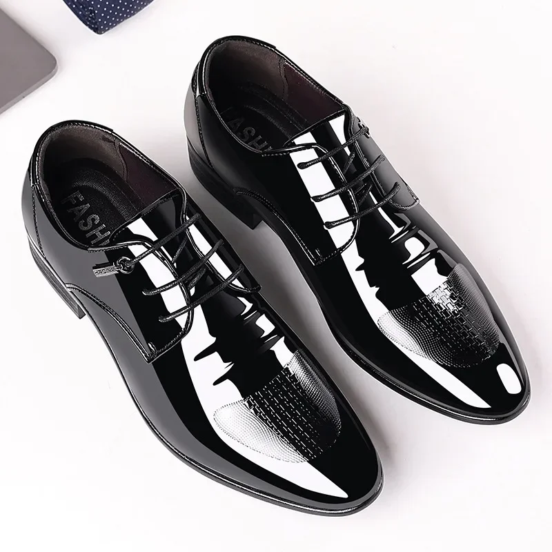 Trend klasik erkekler elbise a - Oxford Brogue Leather incelemesi ve fiyatı