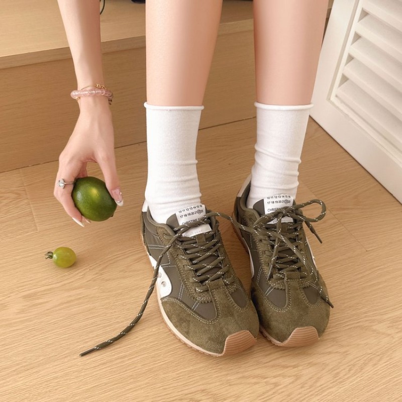 Retro Renk Bloklu Spor Ayakkab - Casual Sneaker Low incelemesi ve fiyatı