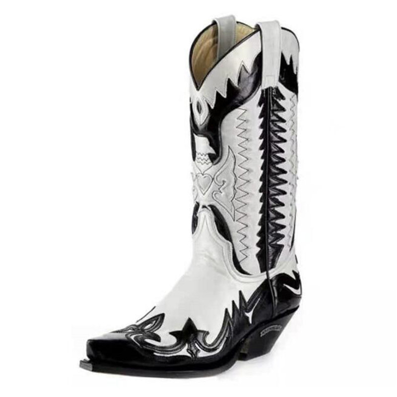 2027 Moda Yeni Erkek Kovboy Bo - Men Shoes Size 46 incelemesi ve fiyatı