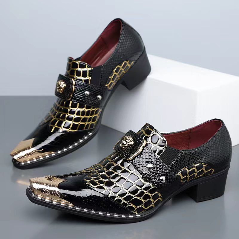 Erkek Yılan Desenli Brogue Oxf - Oxford Brogue Leather incelemesi ve fiyatı