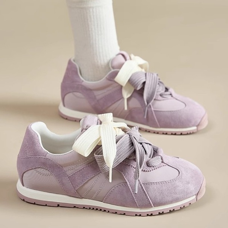 Mor Hakiki Deri Günlük Kadın A - Casual Sneaker Low incelemesi ve fiyatı