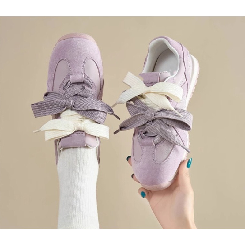 Mor Hakiki Deri Günlük Kadın A - Casual Sneaker Low incelemesi ve fiyatı