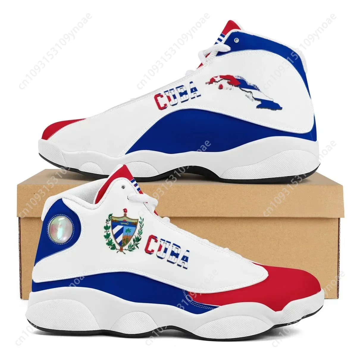 KÜBA Bayrağı Baskı Serin Erkek - Men'S Shoes Basketball incelemesi ve fiyatı