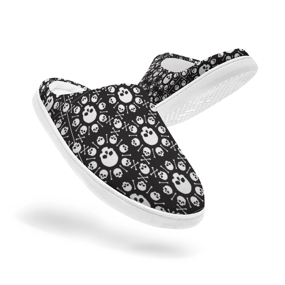 Kafatası baskılı pamuklu terli - Men Shoes Winter incelemesi ve fiyatı