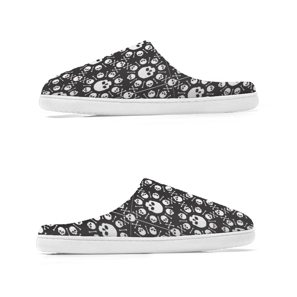 Kafatası baskılı pamuklu terli - Men Shoes Winter incelemesi ve fiyatı