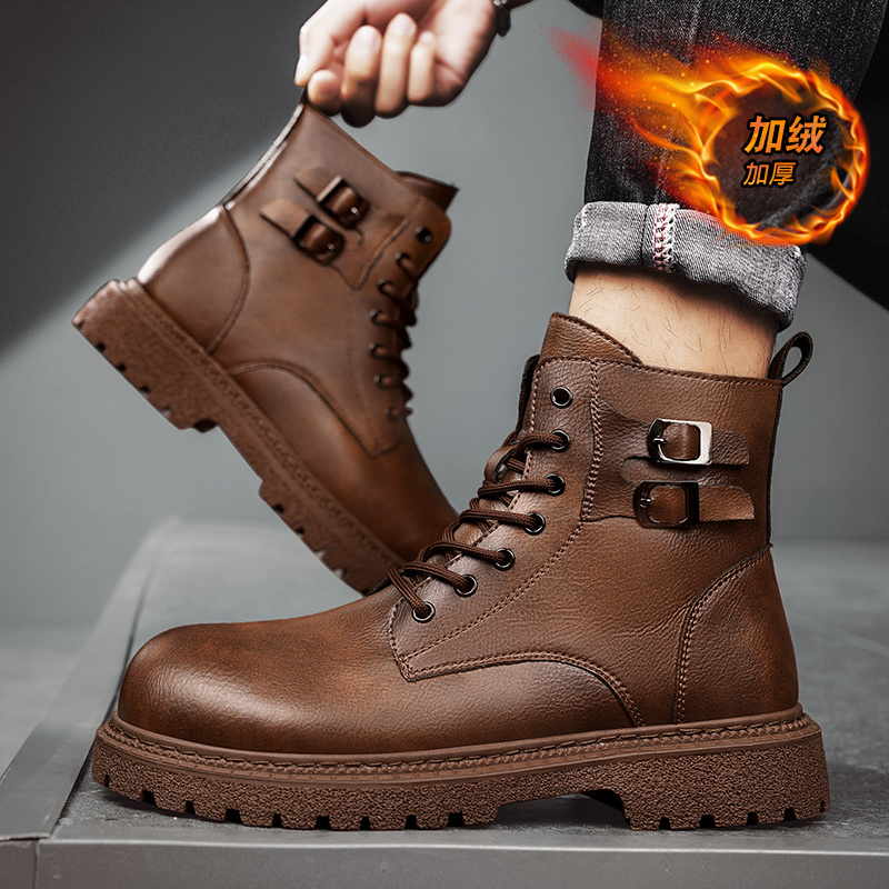 Yeni erkek kar botları inek de - Men Shoes Size 46 incelemesi ve fiyatı