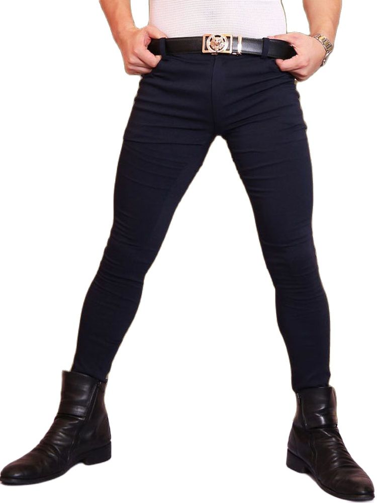 M-3XL erkek elastik Denim kot  - Men'S Shoes With Jeans incelemesi ve fiyatı